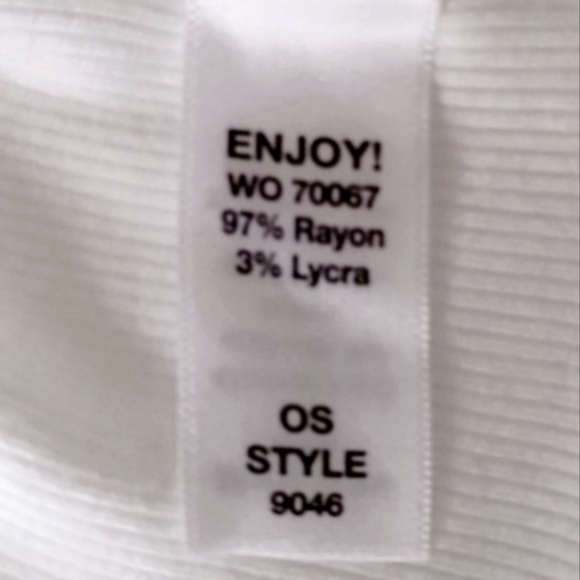 🆕 Michael Stars Relaxed White Blouse. NWOT - Picture 5 of 6